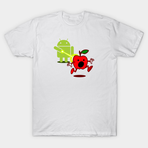 Funny - Android Attack T-Shirt-TOZ